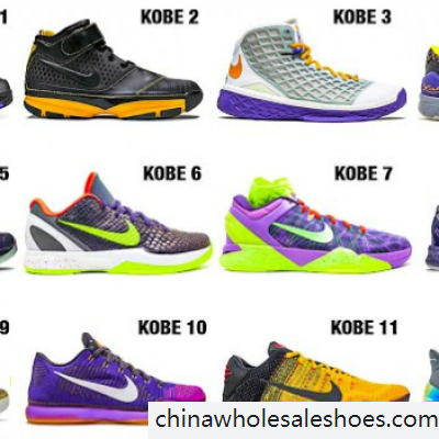 all kobe shoes