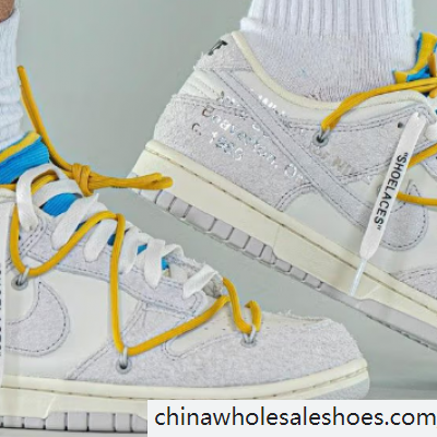 dunk low x off white