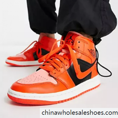 nike jordan orange