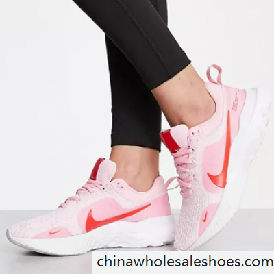 pink nikes womens