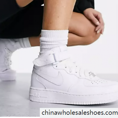 air force 1 white high top